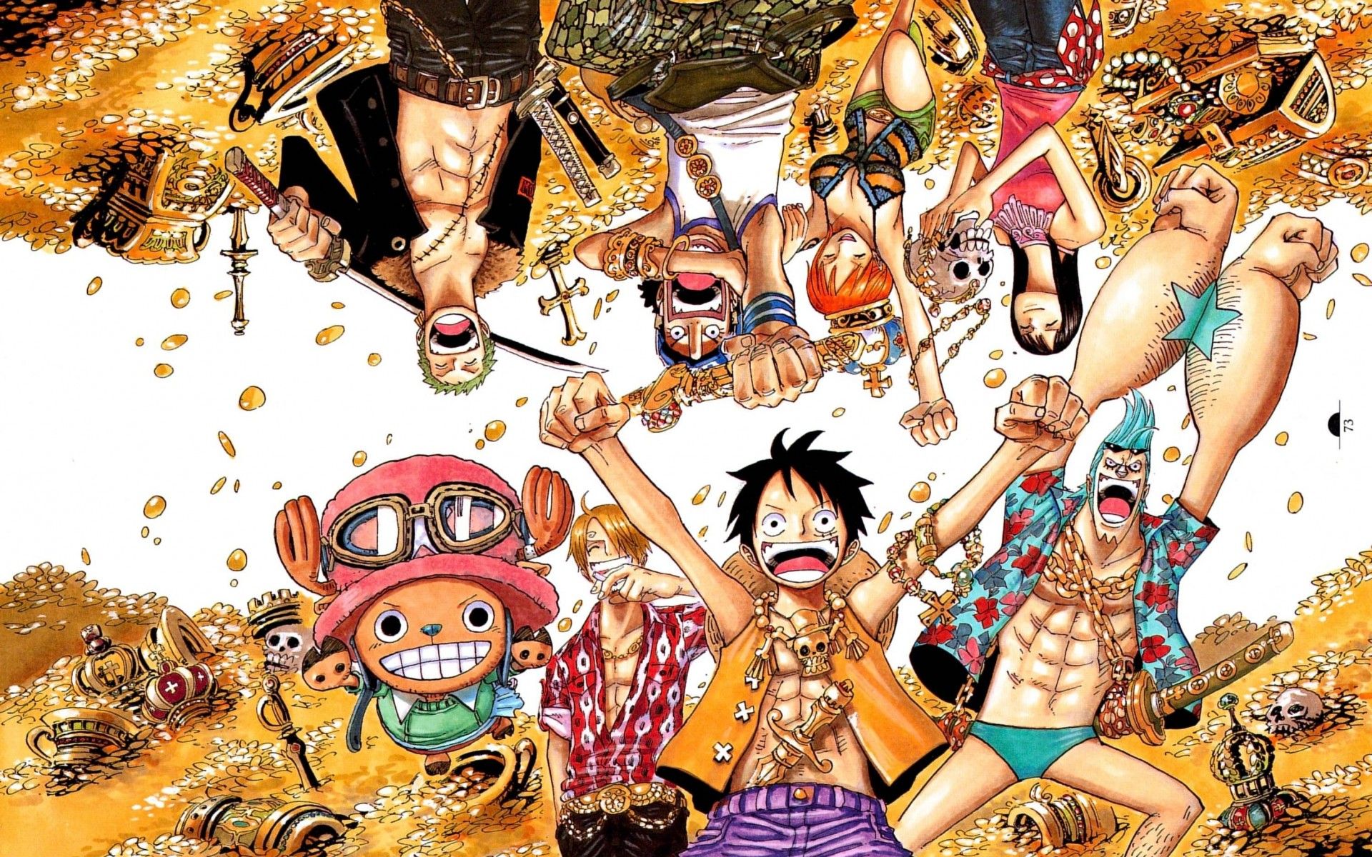 Cool Anime Wallpapers One Piece - HD Wallpaper 