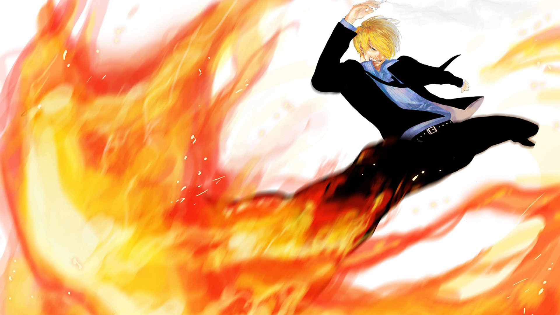 Free Download Sanji Wallpaper Id - Desktop One Piece Sanji Wallpaper Hd - HD Wallpaper 