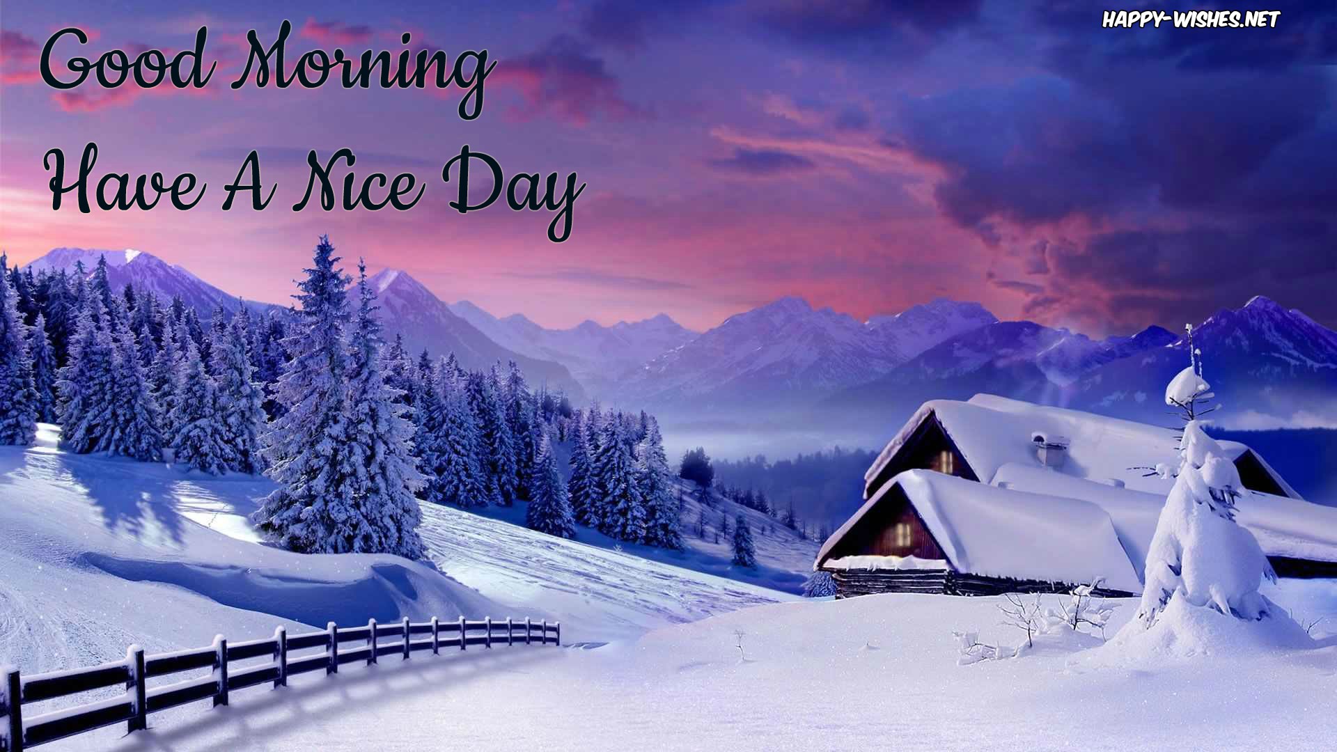 Good Morning-nature Images - Winter Wallpaper 1080p - 1920x1080 Wallpaper -  