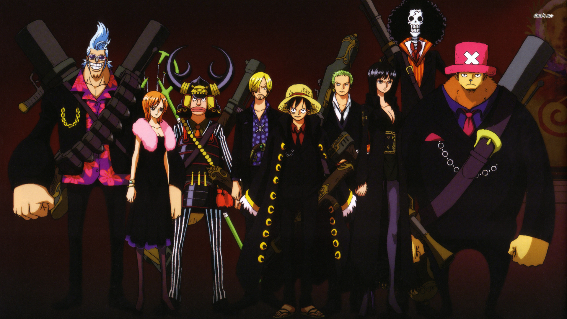 One Piece Wallpaper Free Download - Straw Hat Pirates Strong World - HD Wallpaper 