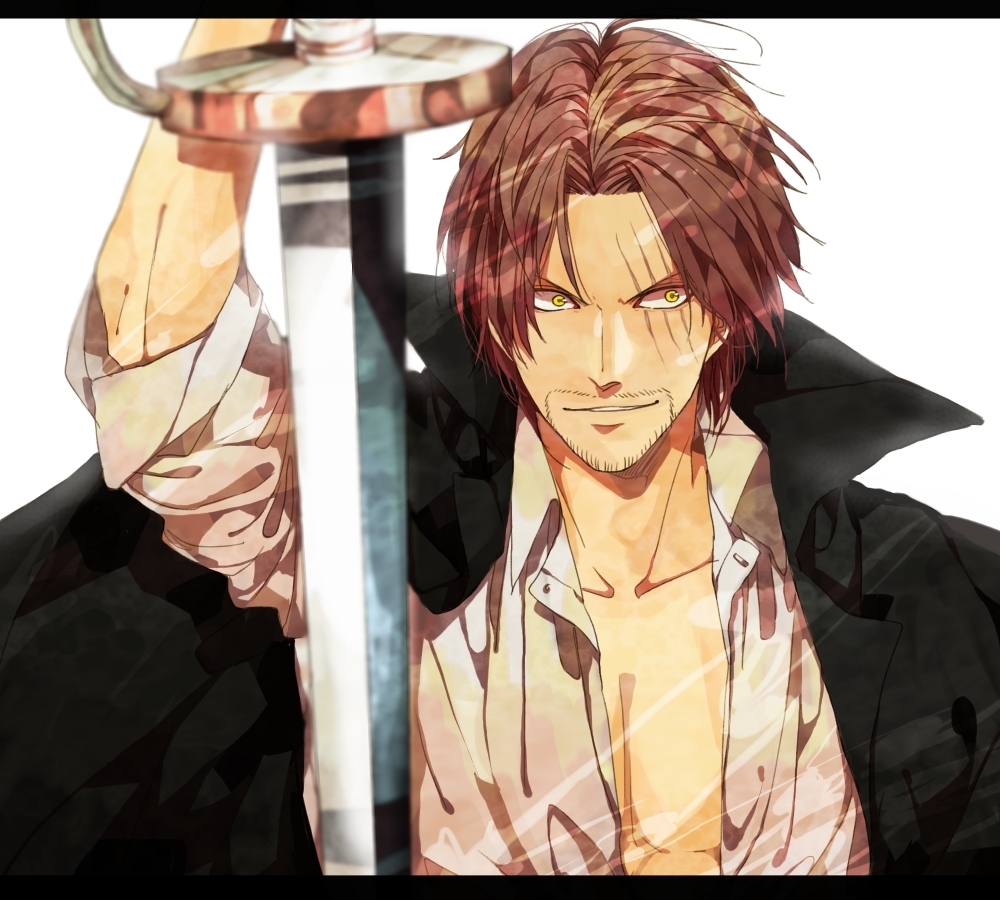 Shanks One Piece Art - HD Wallpaper 