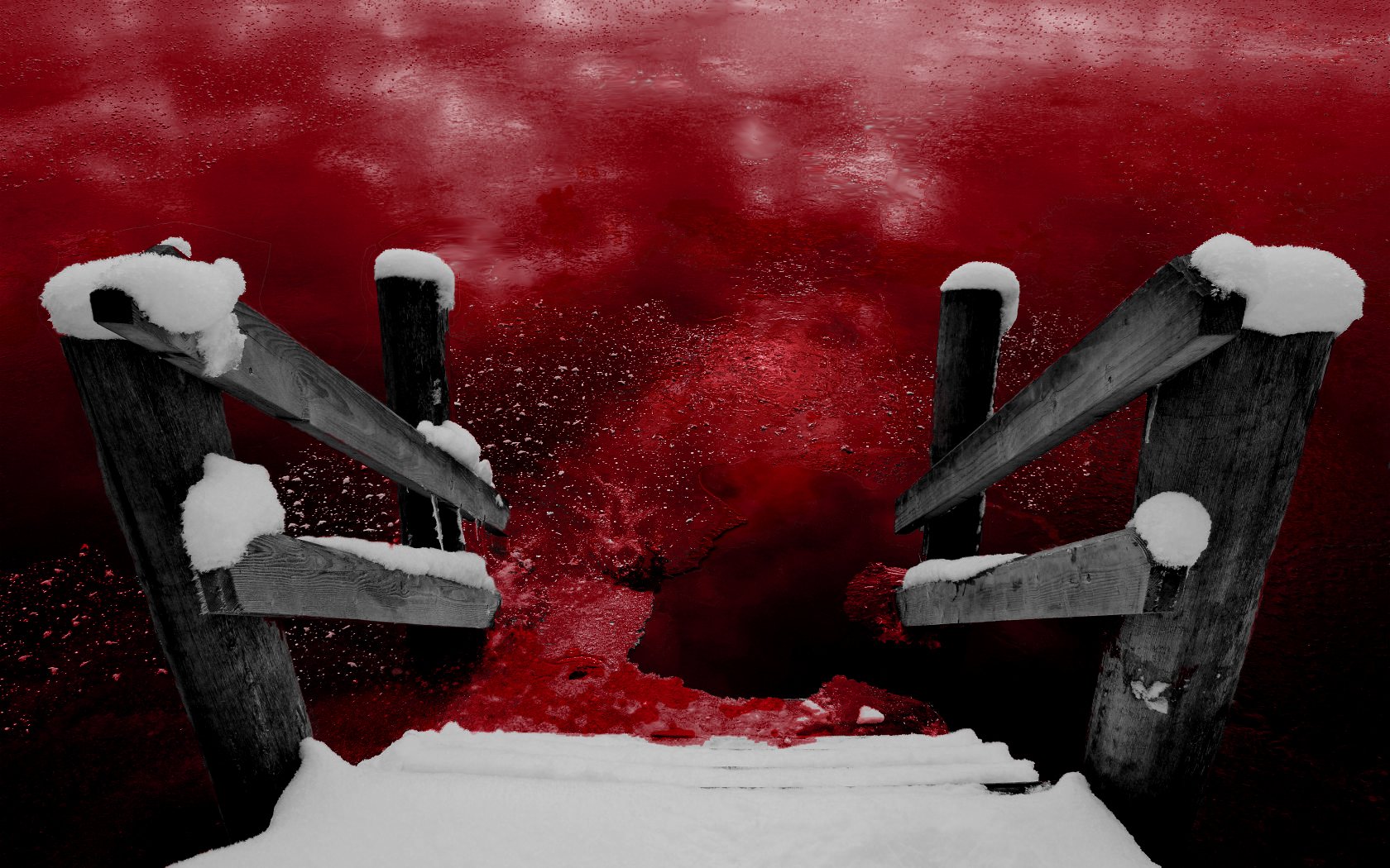 Frozen Lake Wallpapers Computer - HD Wallpaper 