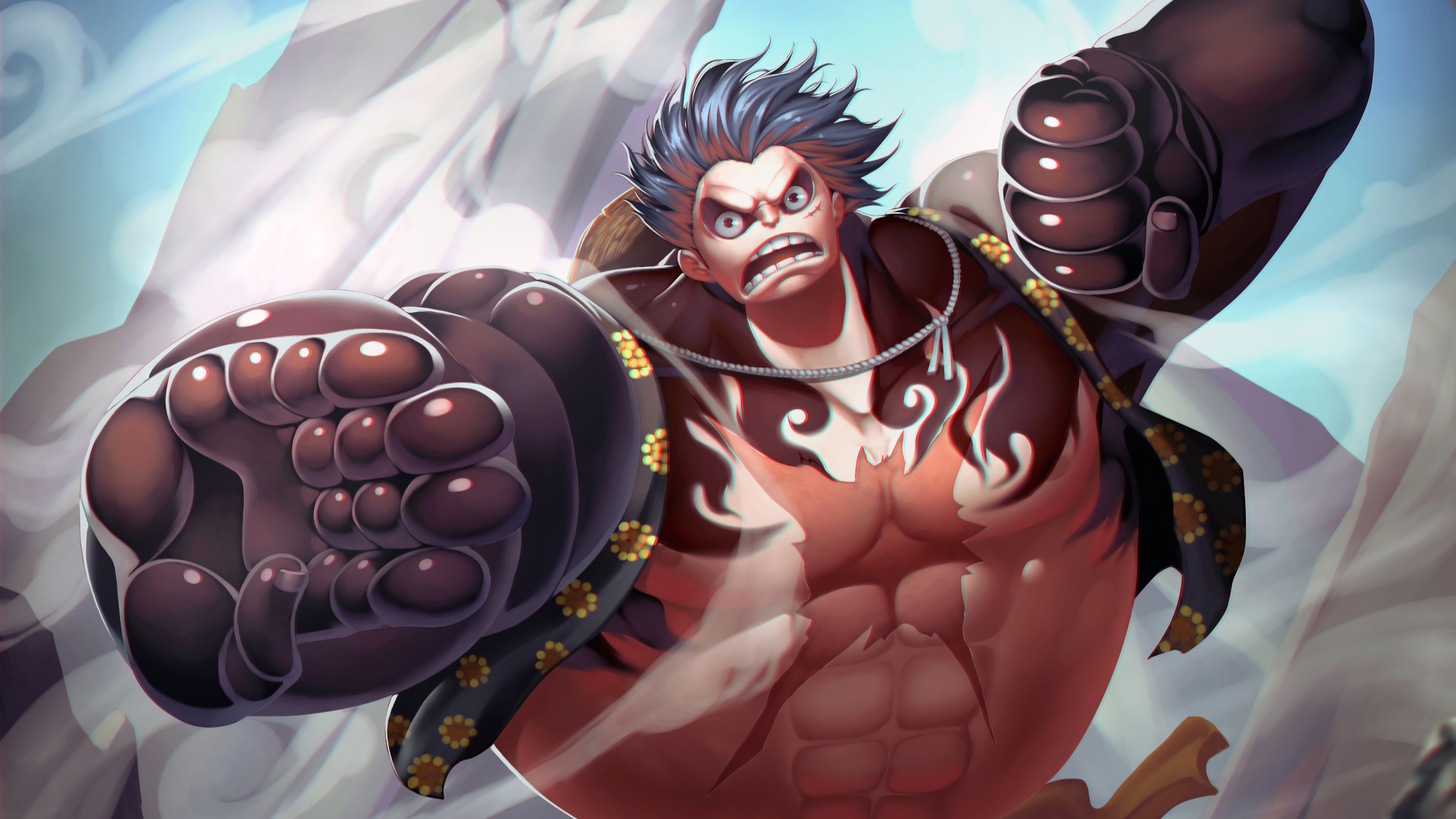 Luffy Gear 4 Boundman - HD Wallpaper 