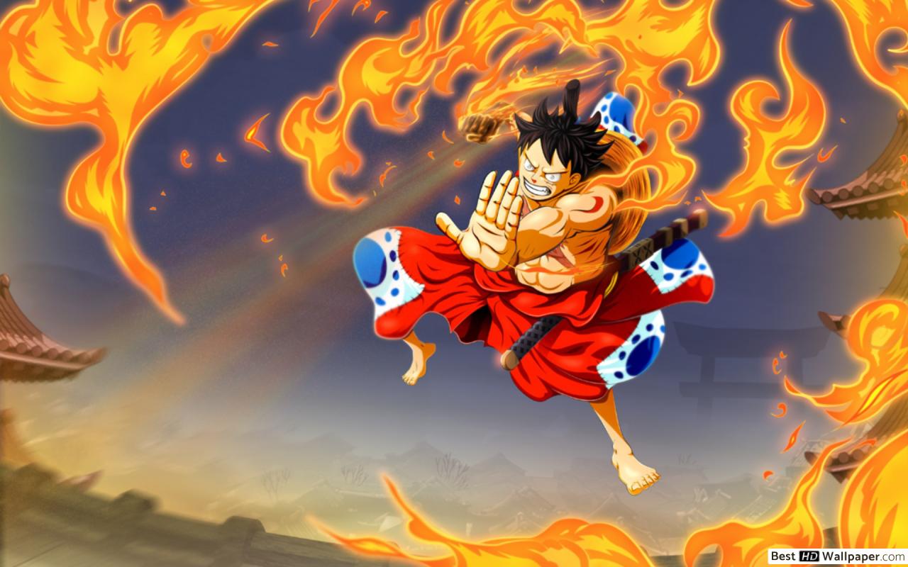 One Piece Luffy Wano - HD Wallpaper 