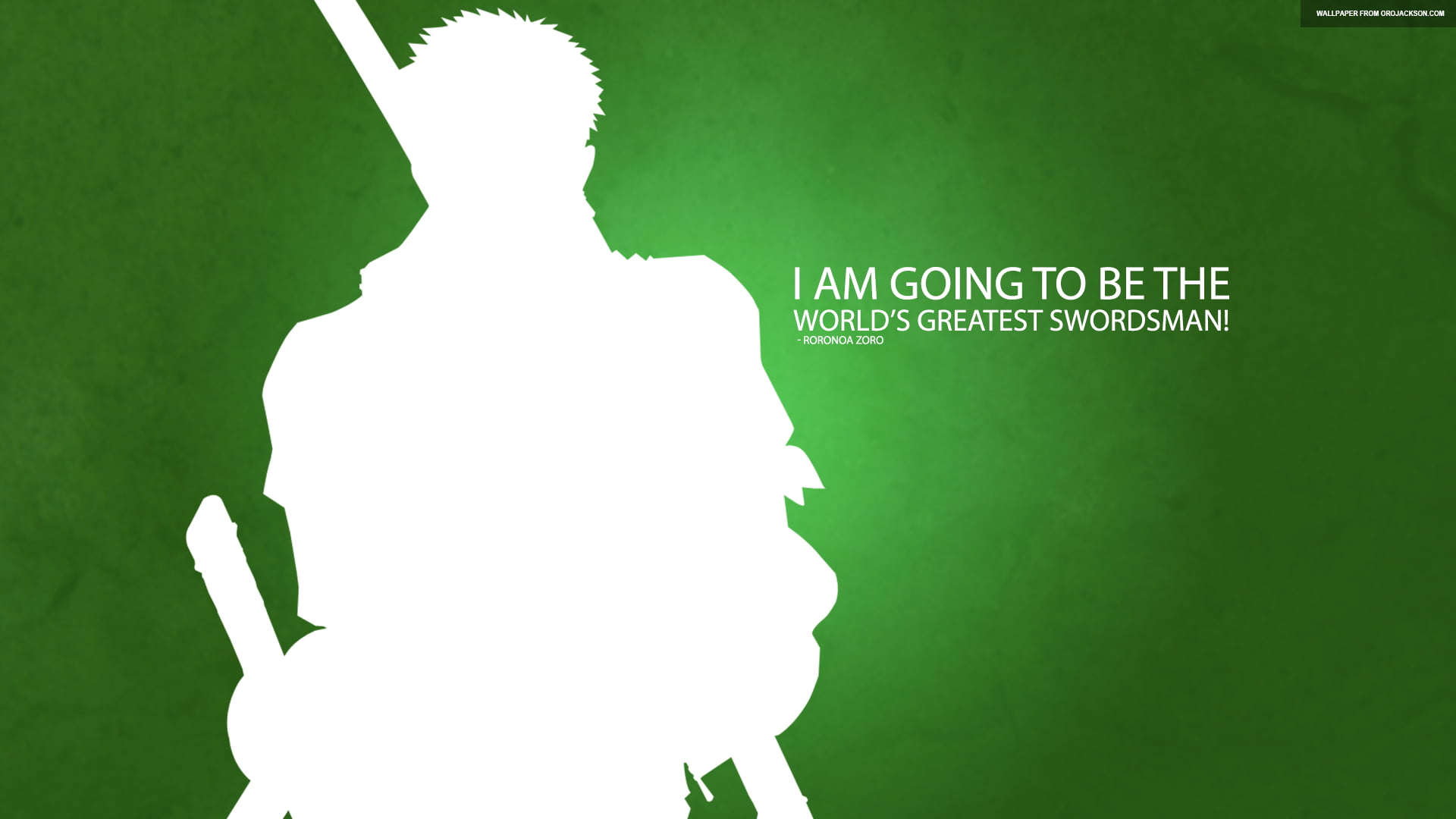 Roronoa Zoro One Piece Quotes - HD Wallpaper 