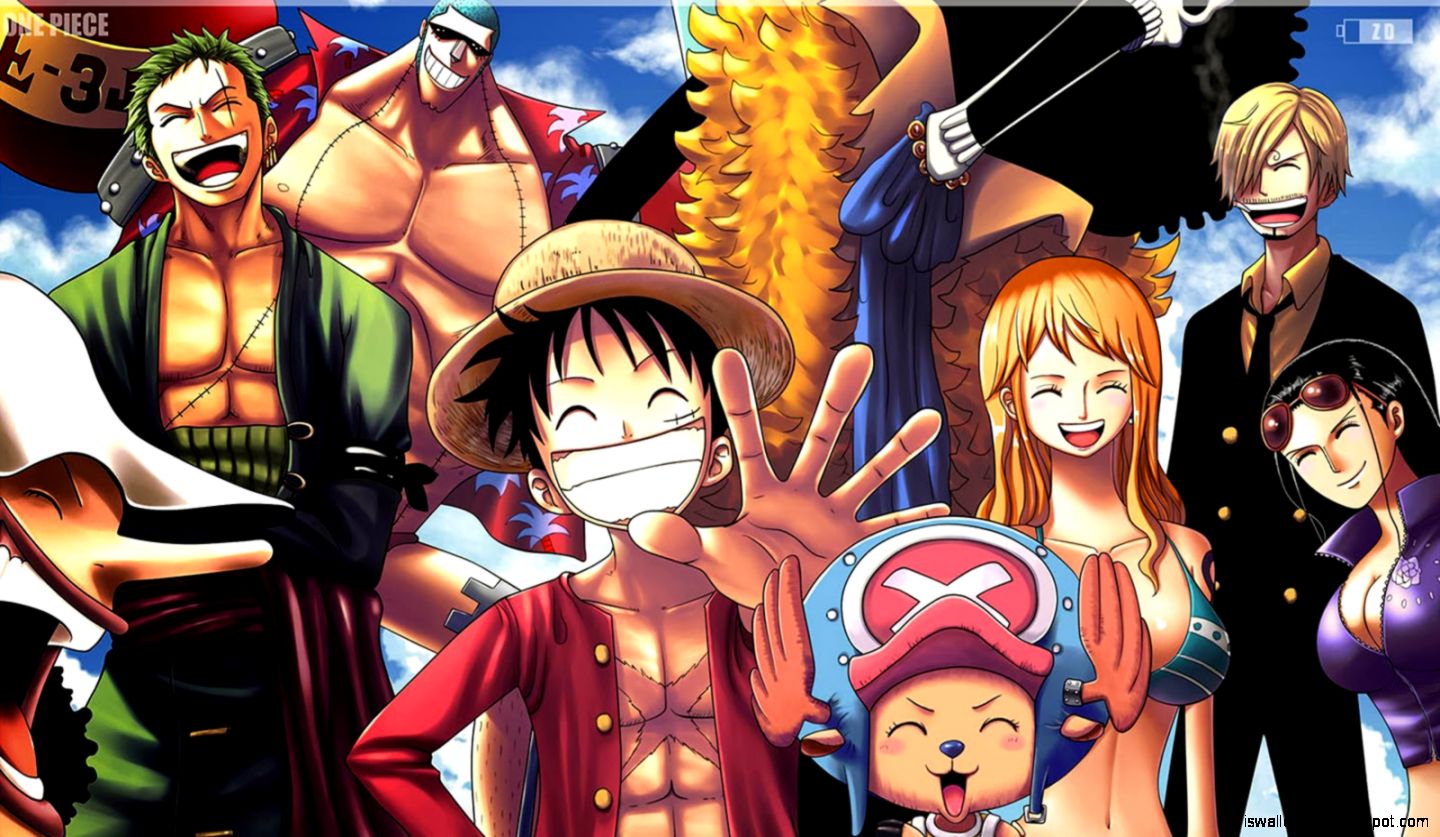 One Piece Straw Hats Pirates 66 Hd Wallpaper - Straw Hat Pirates Wallpaper Hd - HD Wallpaper 