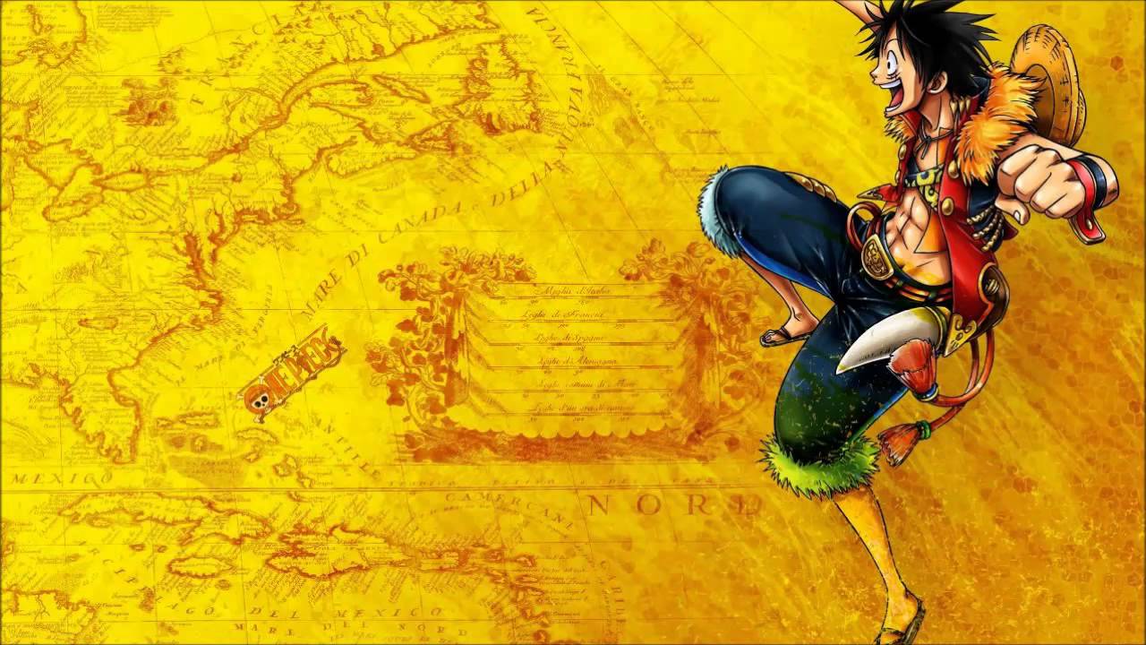 Map One Piece Anime - HD Wallpaper 