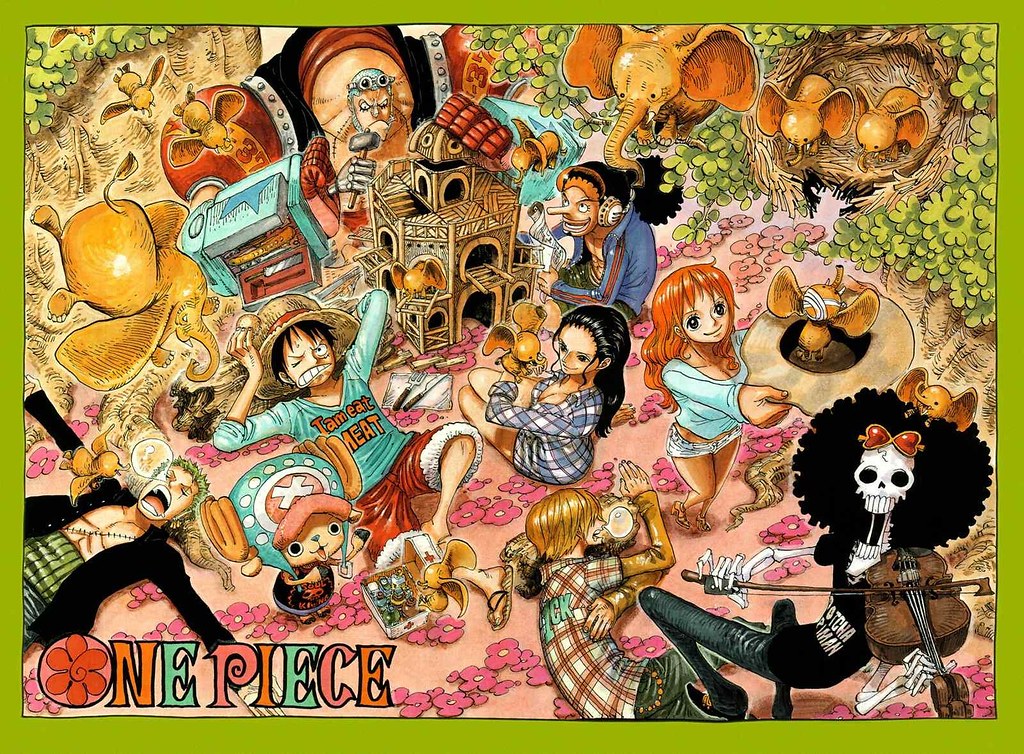 One Piece Color Spread Halloween 1024x754 Wallpaper Teahub Io