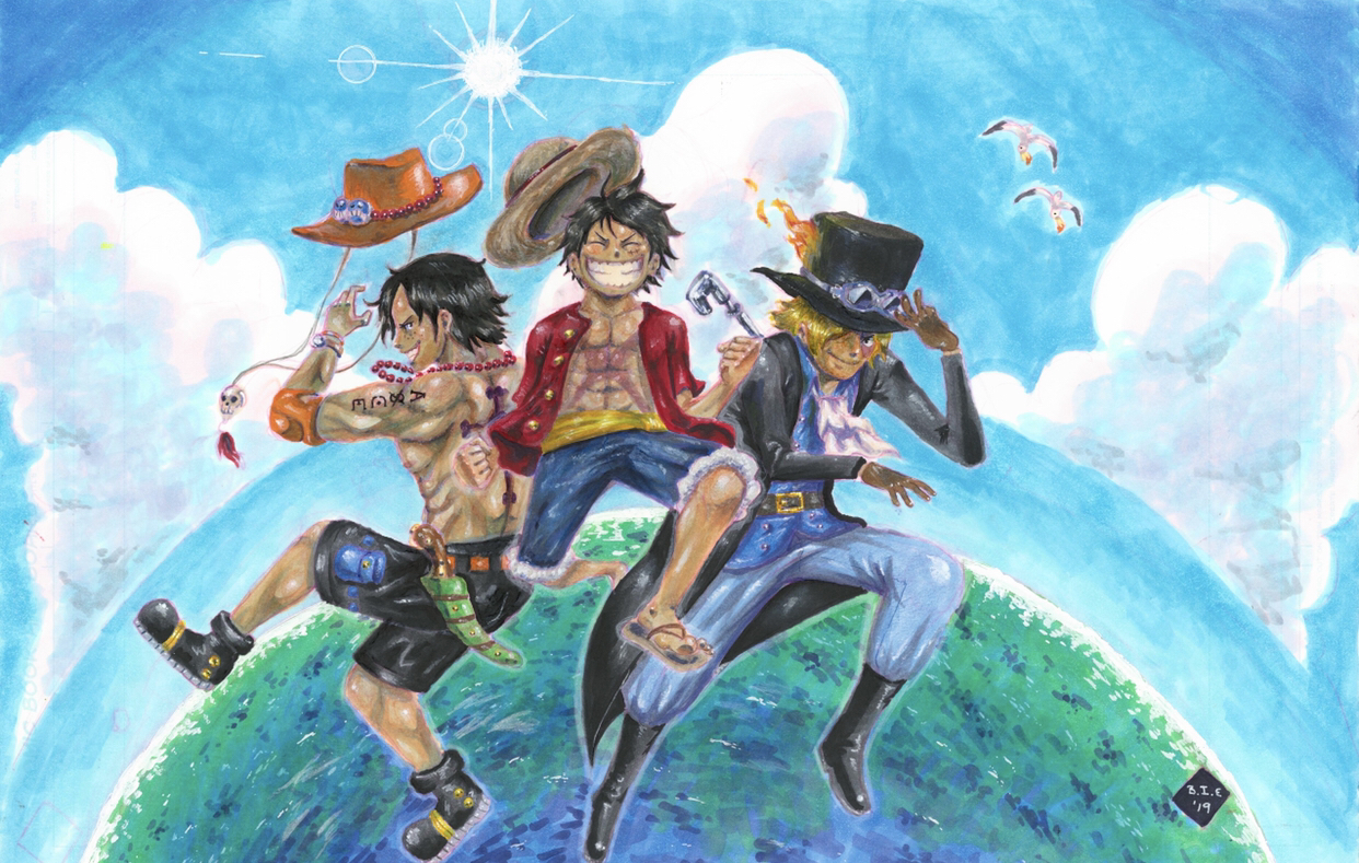 Luffy Ace Sabo Wallpaper Hd - 1242x789 Wallpaper Luffy Ace Sabo Wallpaper Hd - 1242x789 Wallpaper