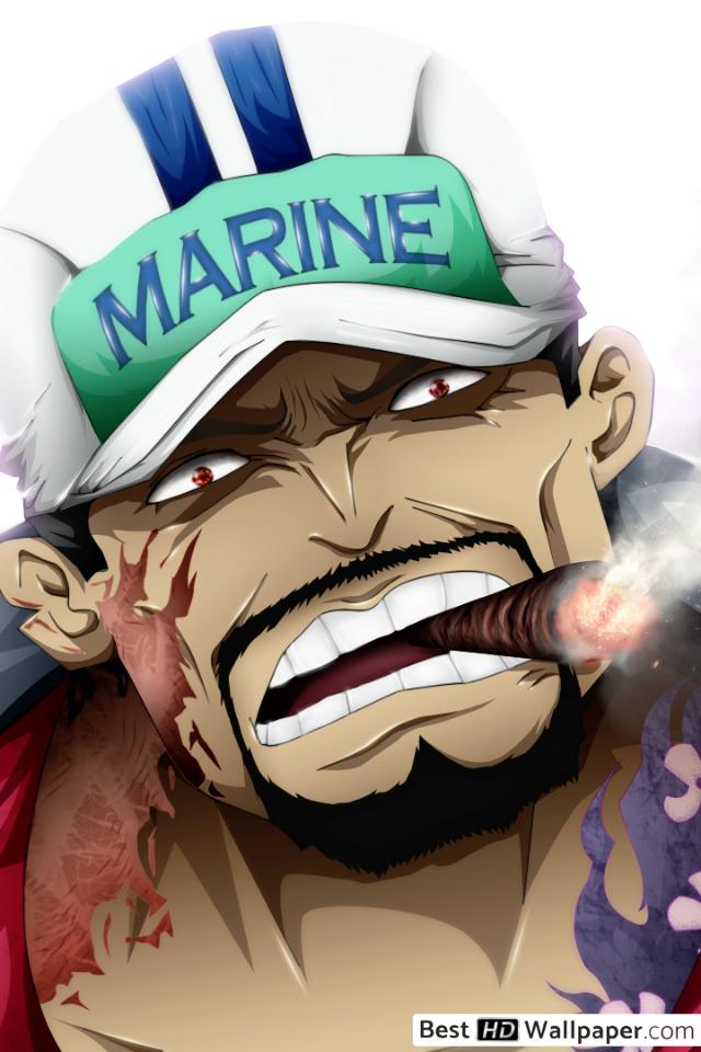 Akainu One Piece Deviantart - HD Wallpaper 