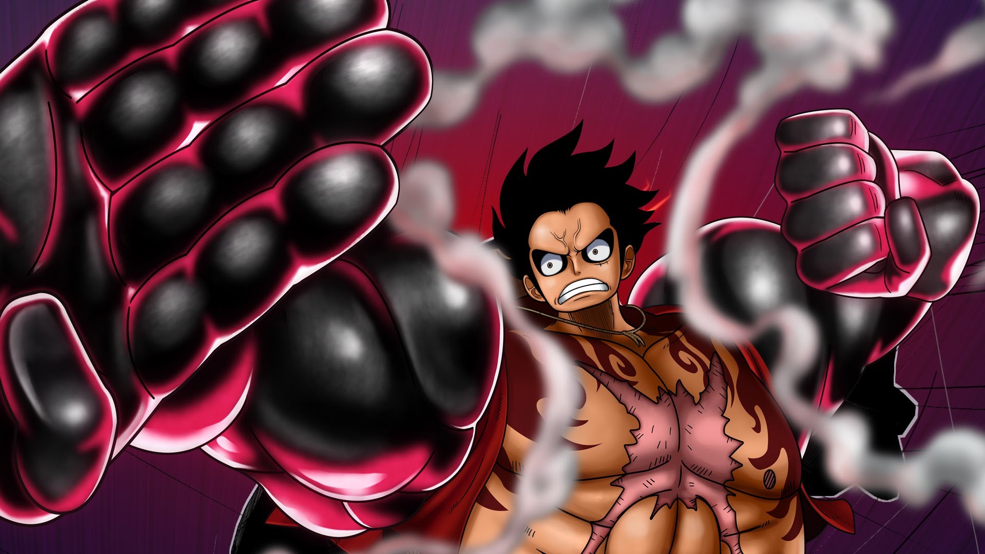 Gear 4 Luffy Wallpaper Hd 19x1080 Wallpaper Teahub Io