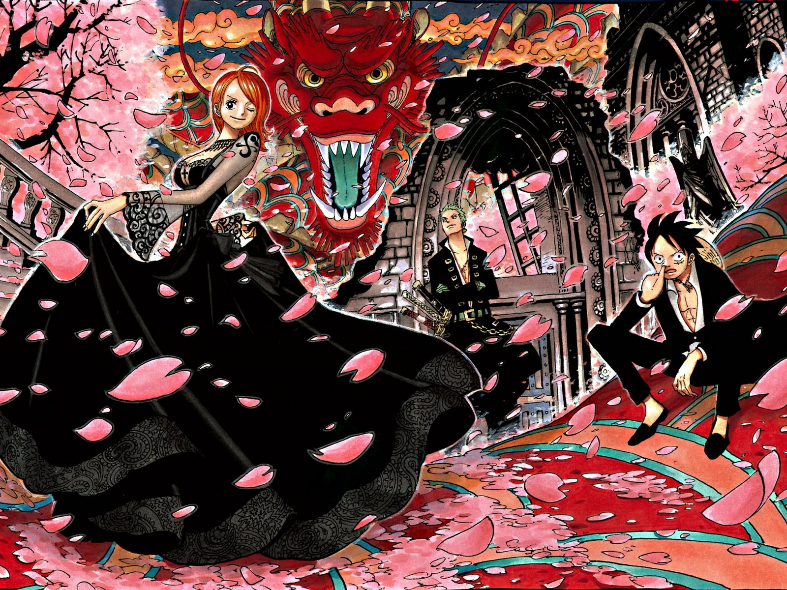 One Piece Cherry Blossom Cover 1600x10 Wallpaper Teahub Io One Piece Cherry Blossom Cover 1600x10 Wallpaper Teahub Io