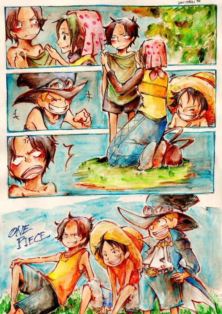 One Piece Mobile Wallpaper - One Piece Makino X Luffy - HD Wallpaper 