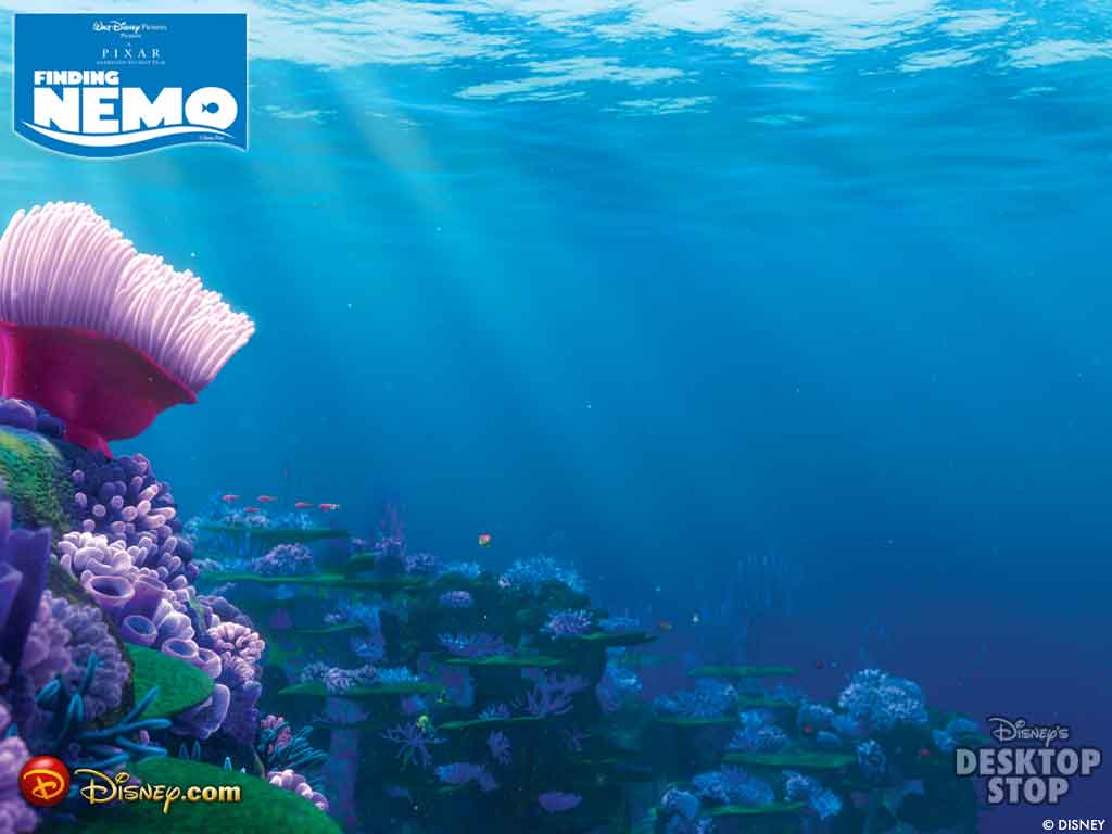 Pixar Wallpaper - Finding Nemo Sea Background - HD Wallpaper 