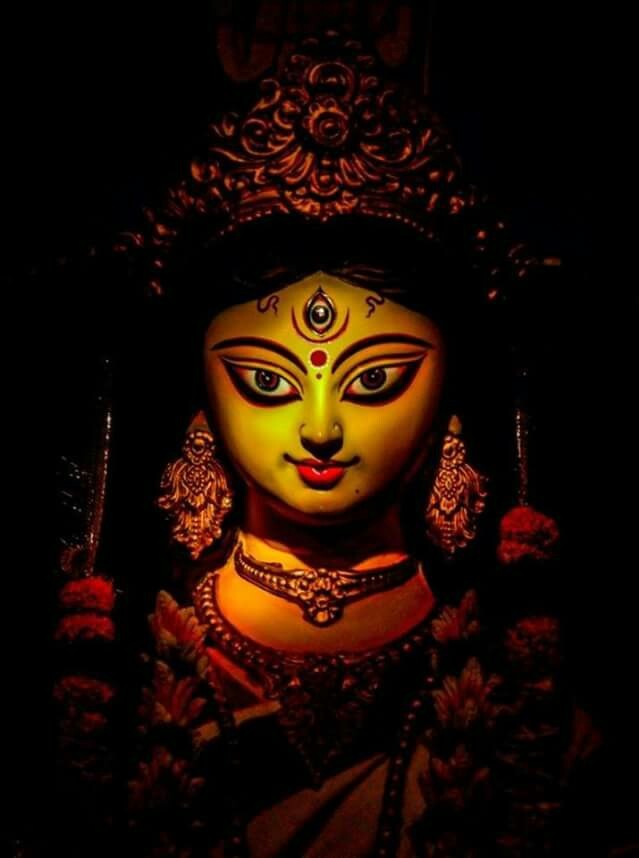 Durga Matha Photos - Maa Kali Good Morning - HD Wallpaper 