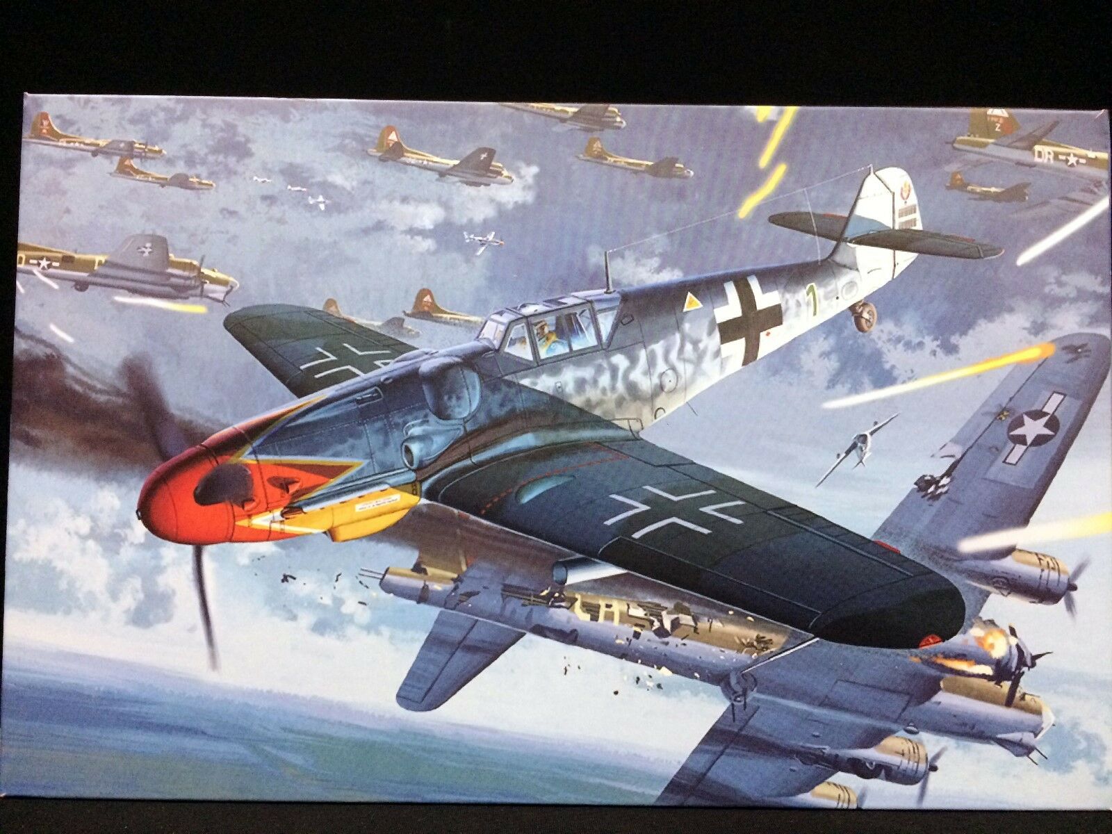 Bf 109 G Art - HD Wallpaper 