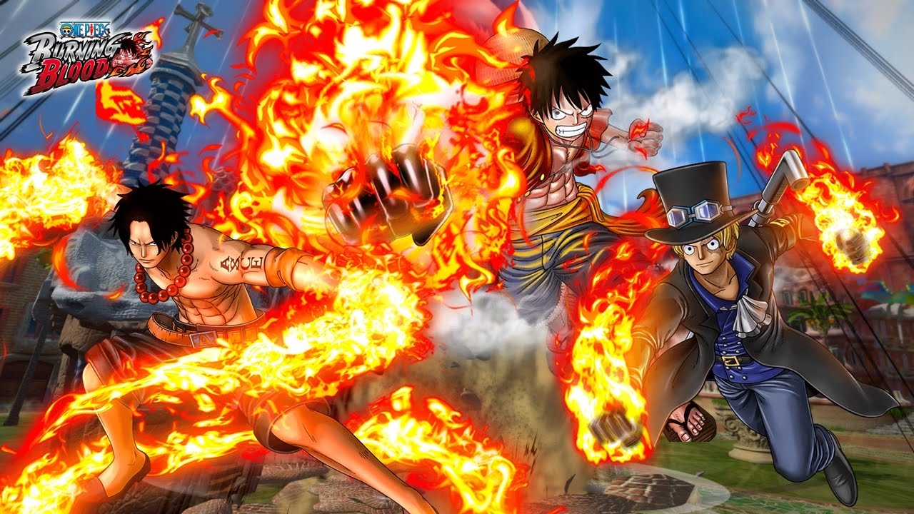 Ace Sabo Luffy Wallpaper 4K