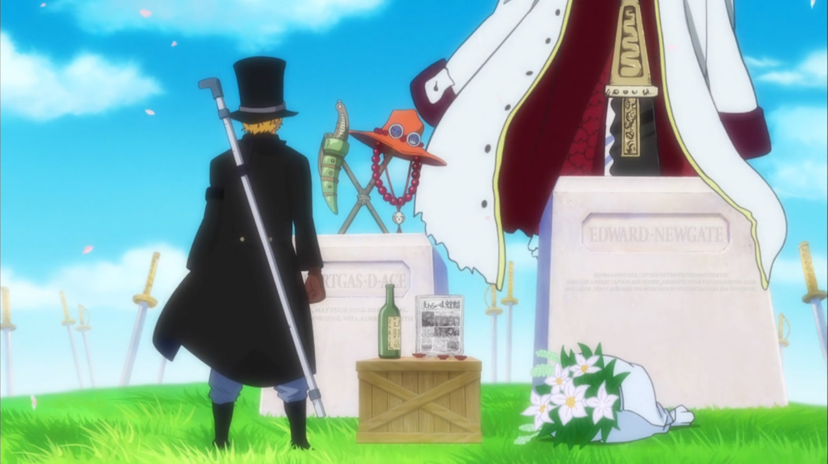 Sabo At Aces Grave - HD Wallpaper 