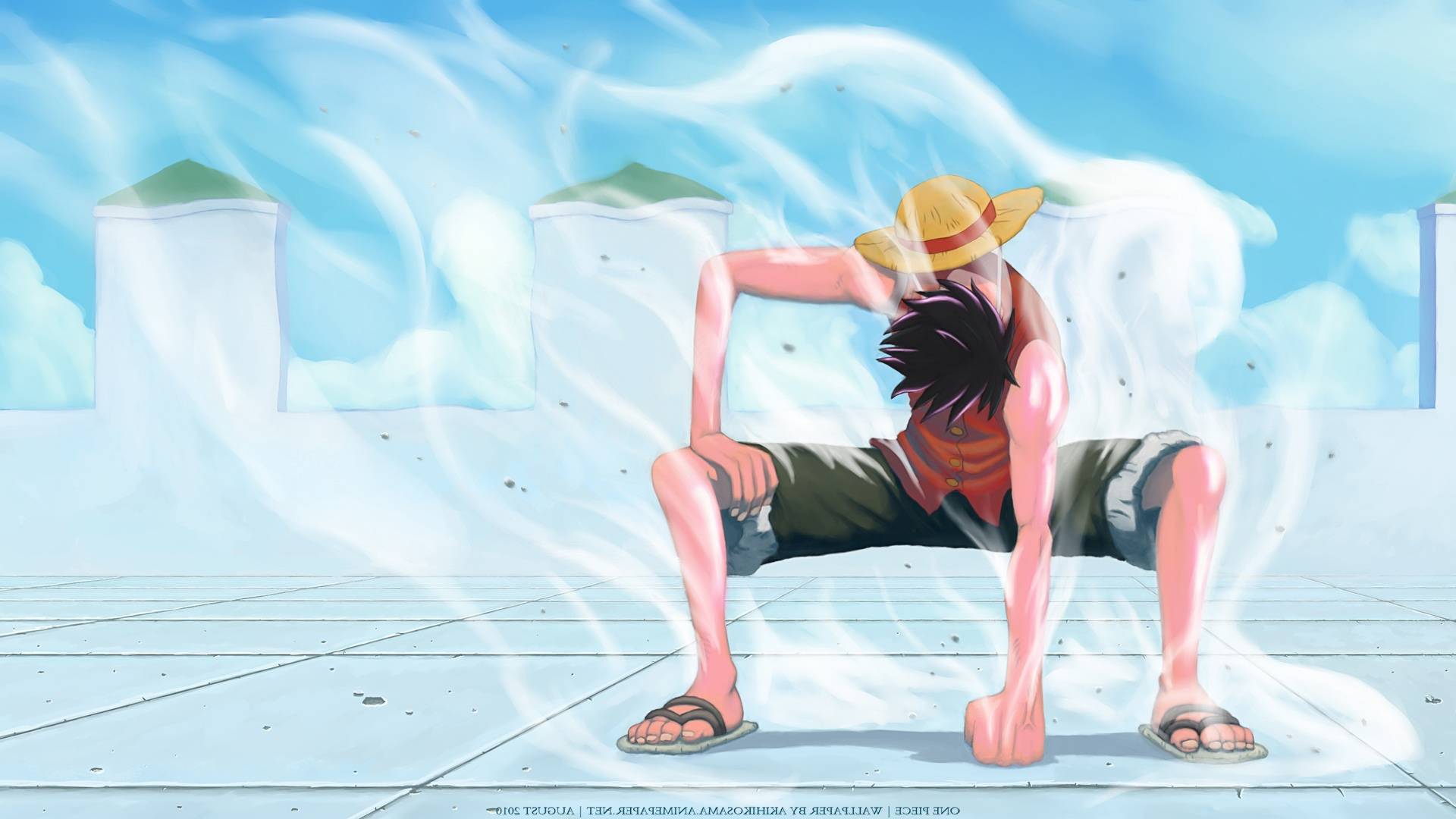 One Piece Luffy Gear Second - HD Wallpaper 