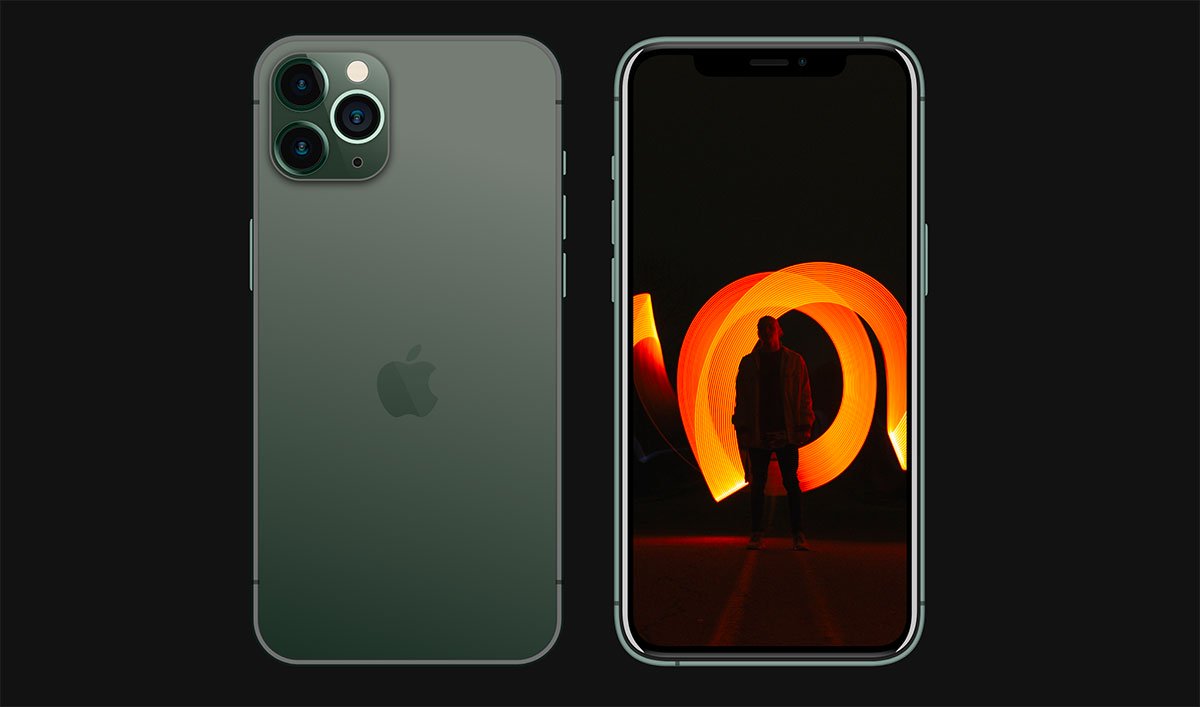 Iphone 11 Pro Template - HD Wallpaper 