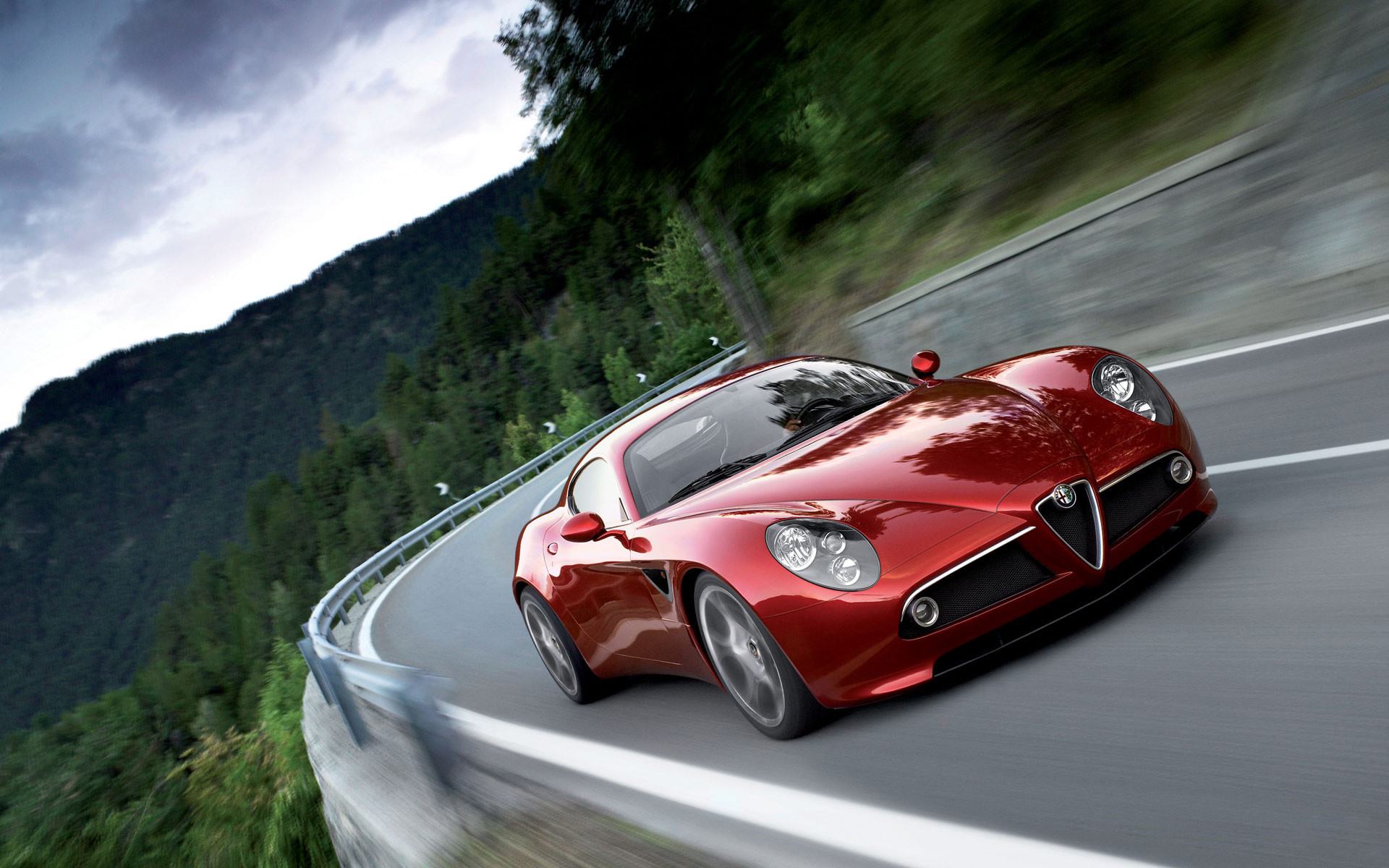 Wiki Desktop World Best Car Photos Pic 
 Data Src Download - Alfa Romeo 8c Competizione - HD Wallpaper 