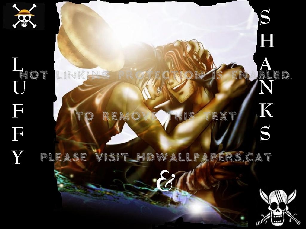 Reunion Shanks One Piece Luffy Anime - One Piece - HD Wallpaper 