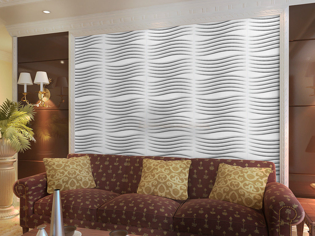 Fashion Modern Textured 3d Wall Decor Panels / 3 Dimensional - Wallpaper - HD Wallpaper 