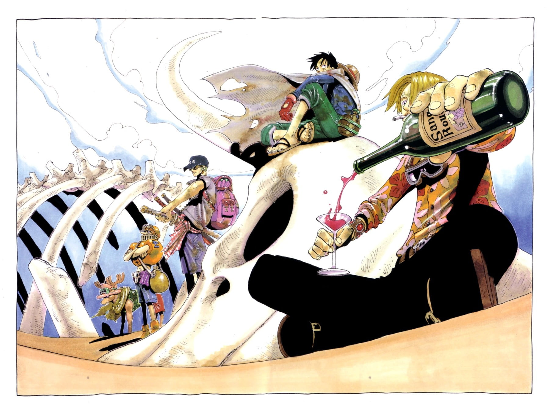 One Piece Eiichiro Oda Art - HD Wallpaper 