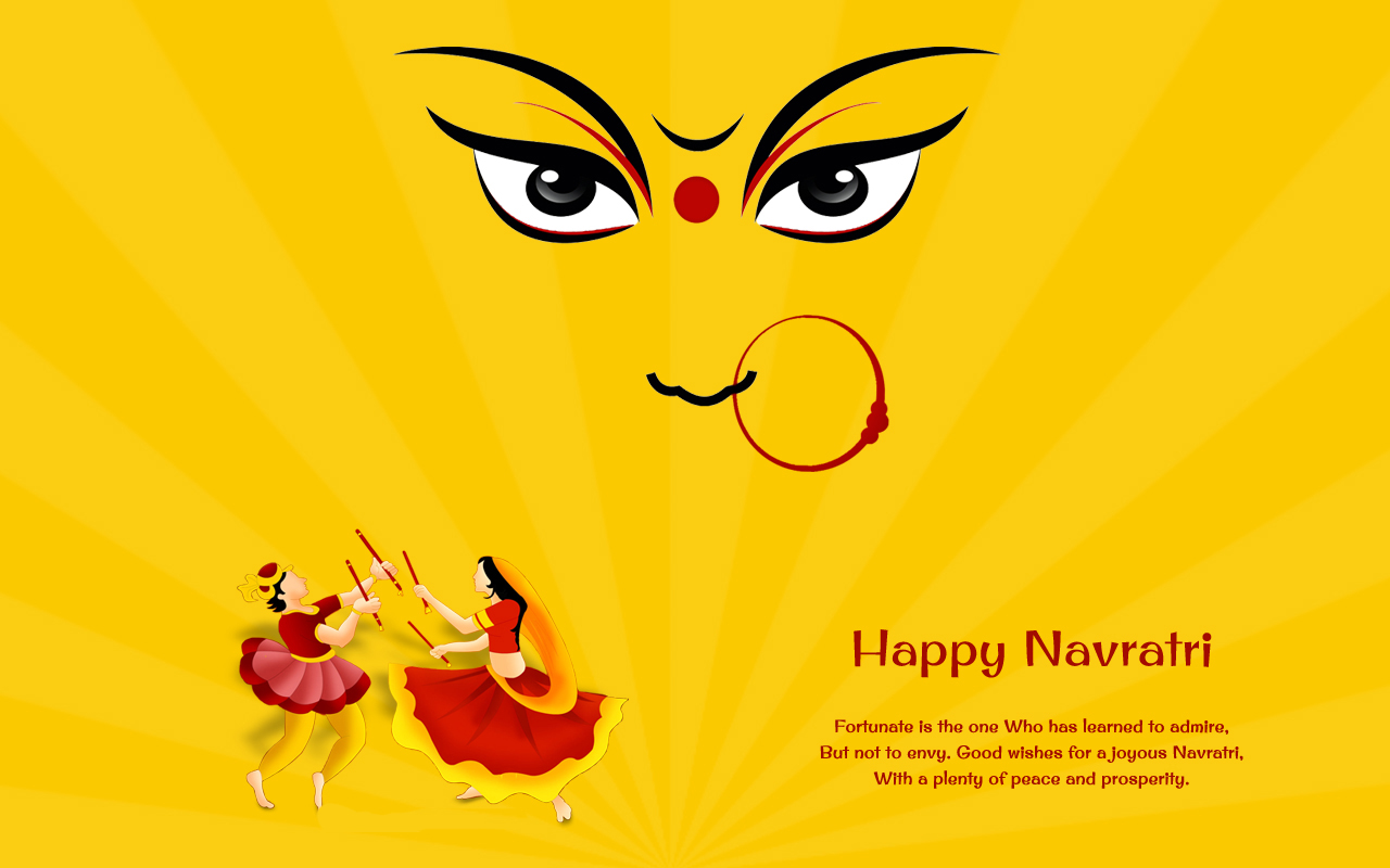 Happy Navratri Wallpaper Hd - Navratri In Berger Paints - HD Wallpaper 