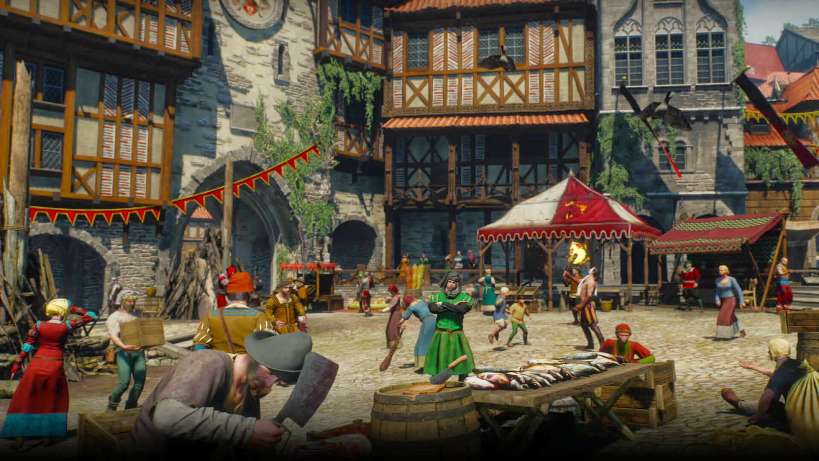 North Kingdom City - Witcher 3 Novigrad House - HD Wallpaper 