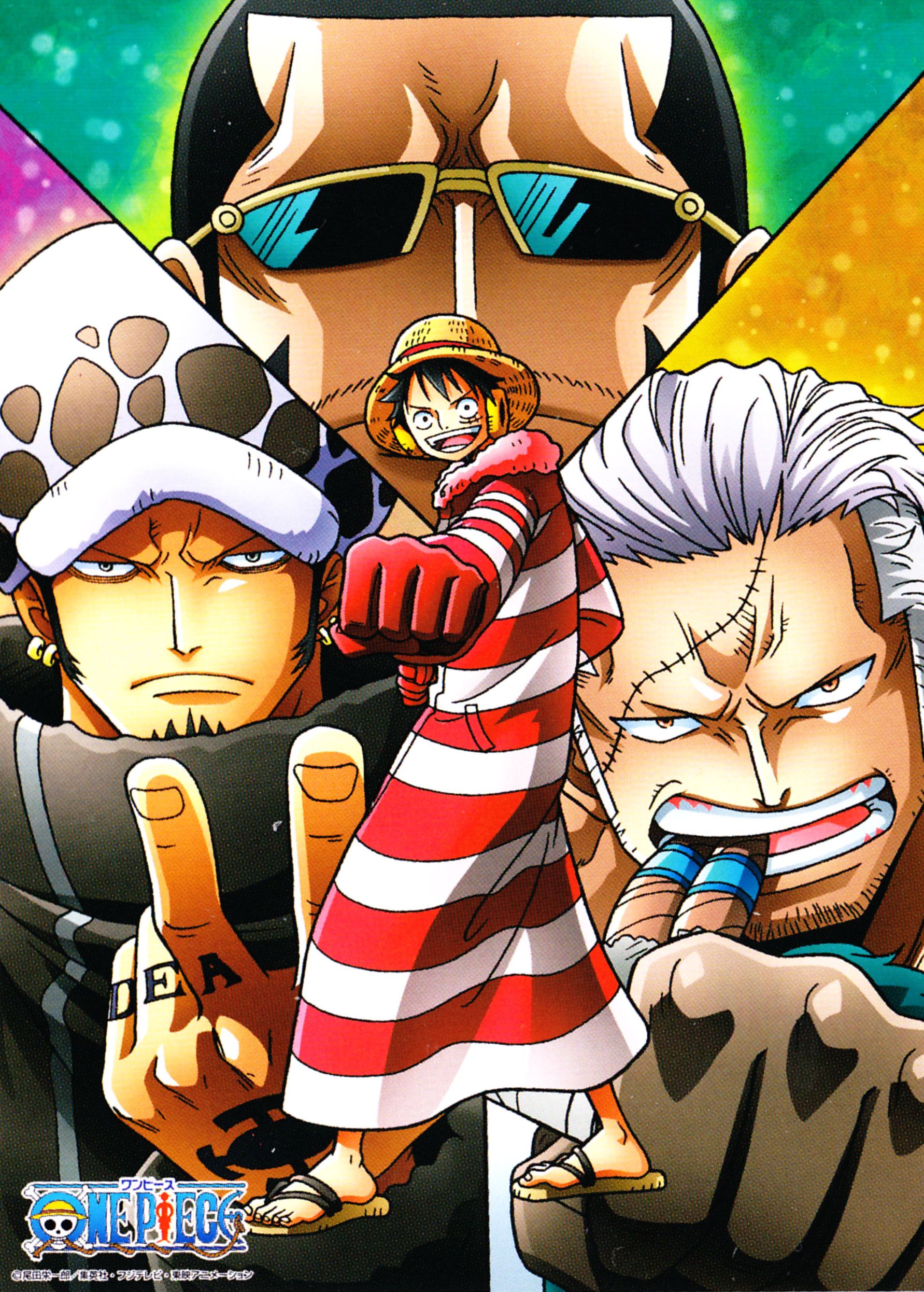 One Piece - Trafalgar Law One Piece Luffy - HD Wallpaper 