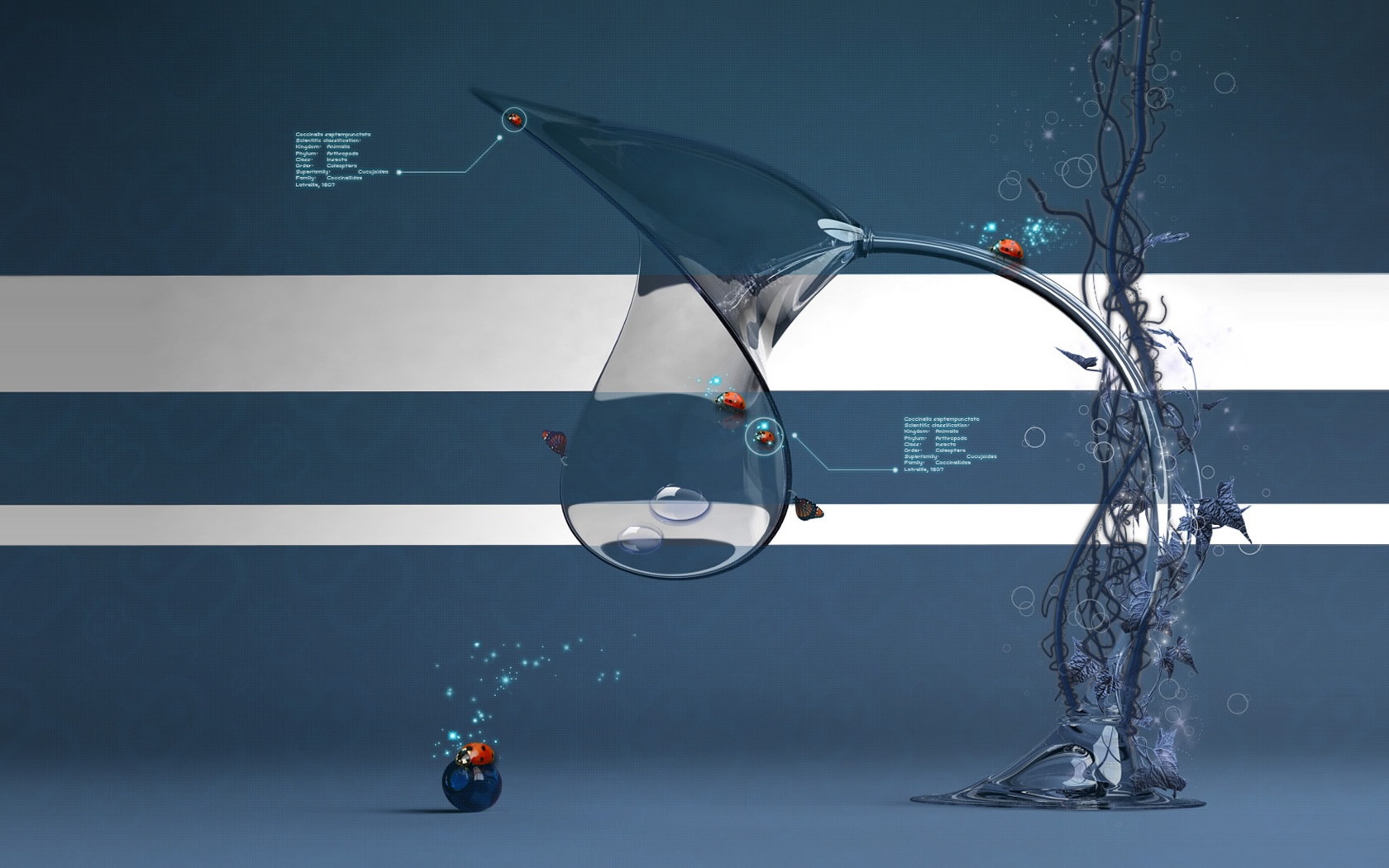 3d Abstract Wallpaper Desktop Pc And Mac Wallpaper - Fondos De Pantalla Tridimensionales - HD Wallpaper 