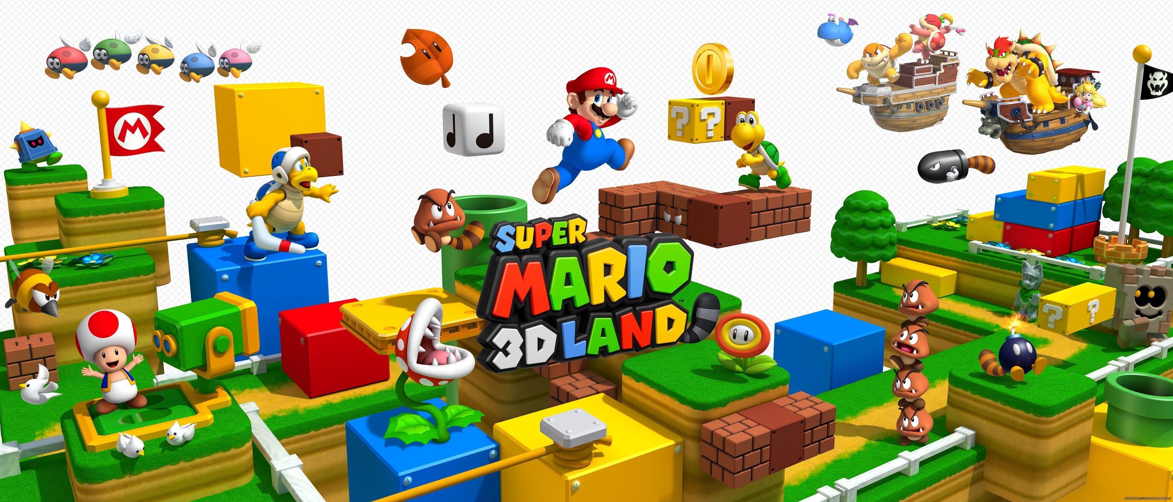 Super Mario 3d Land Banner - HD Wallpaper 