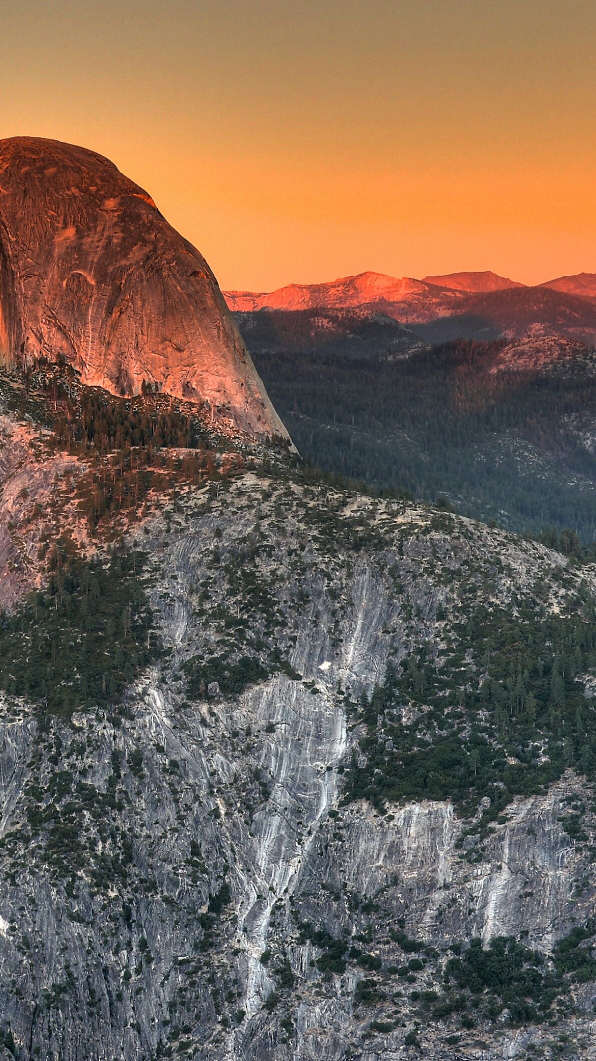 Half Dome Yosemite - HD Wallpaper 