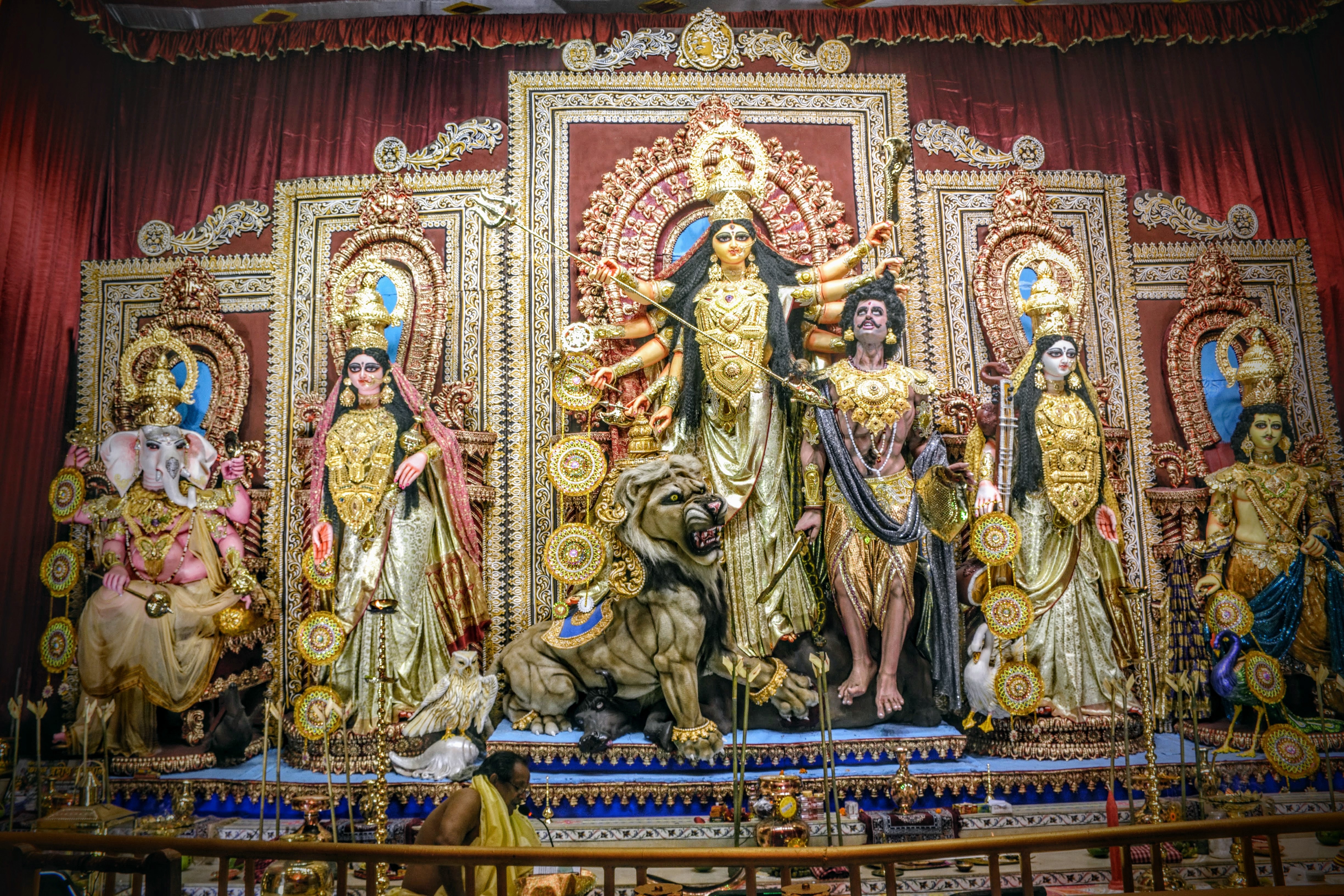 Sreebhumi Durga Puja 2019 - HD Wallpaper 