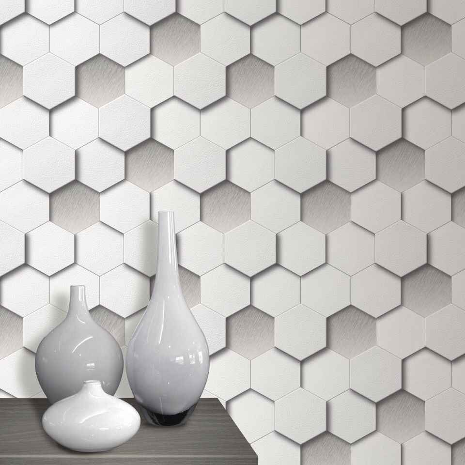 White Honeycomb - HD Wallpaper 