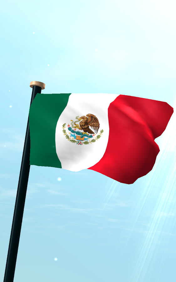 Mexico Flag 3d Free Wallpaper - Coat Of Arms Of Mexico - HD Wallpaper 