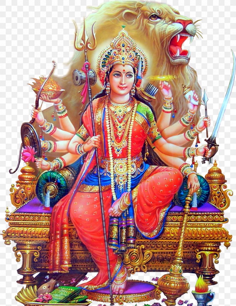 Durga Puja Navaratri Desktop Wallpaper, Png, 1231x1600px, - Durga Maa Png Hd  - 820x1065 Wallpaper 