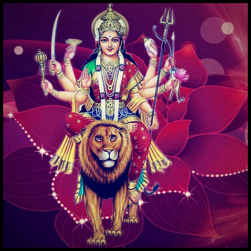 Durga Maa Live Wallpaper - Live Wallpaper Maa Durga - 800x800 Wallpaper -  