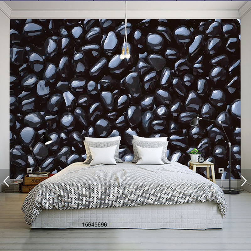 Siyah Duvar Kagıdı Yatak Odası - HD Wallpaper 