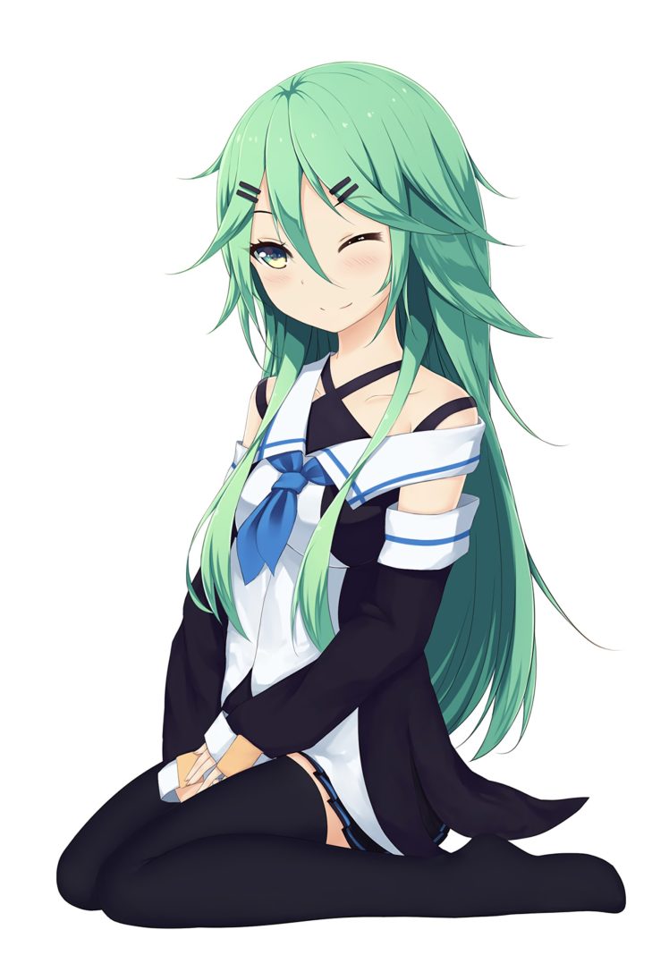 Kantai Collection Green Hair - 748x1087 Wallpaper Kantai Collection Green Hair - 748x1087 Wallpaper