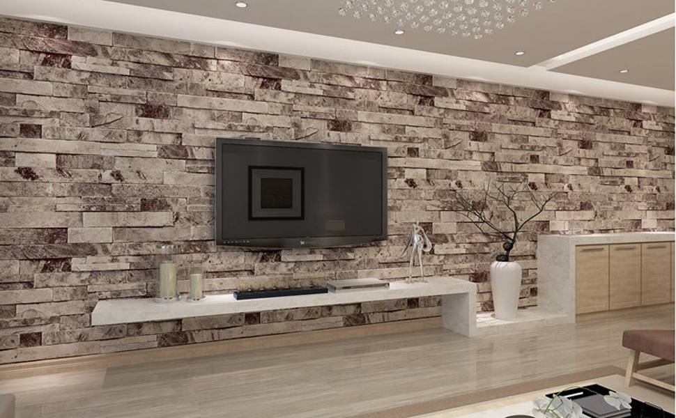 L91301 - Interior Design Modern Stone Wall - HD Wallpaper 