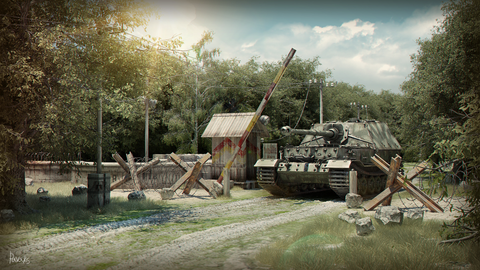 Ferdinand Tank - HD Wallpaper 