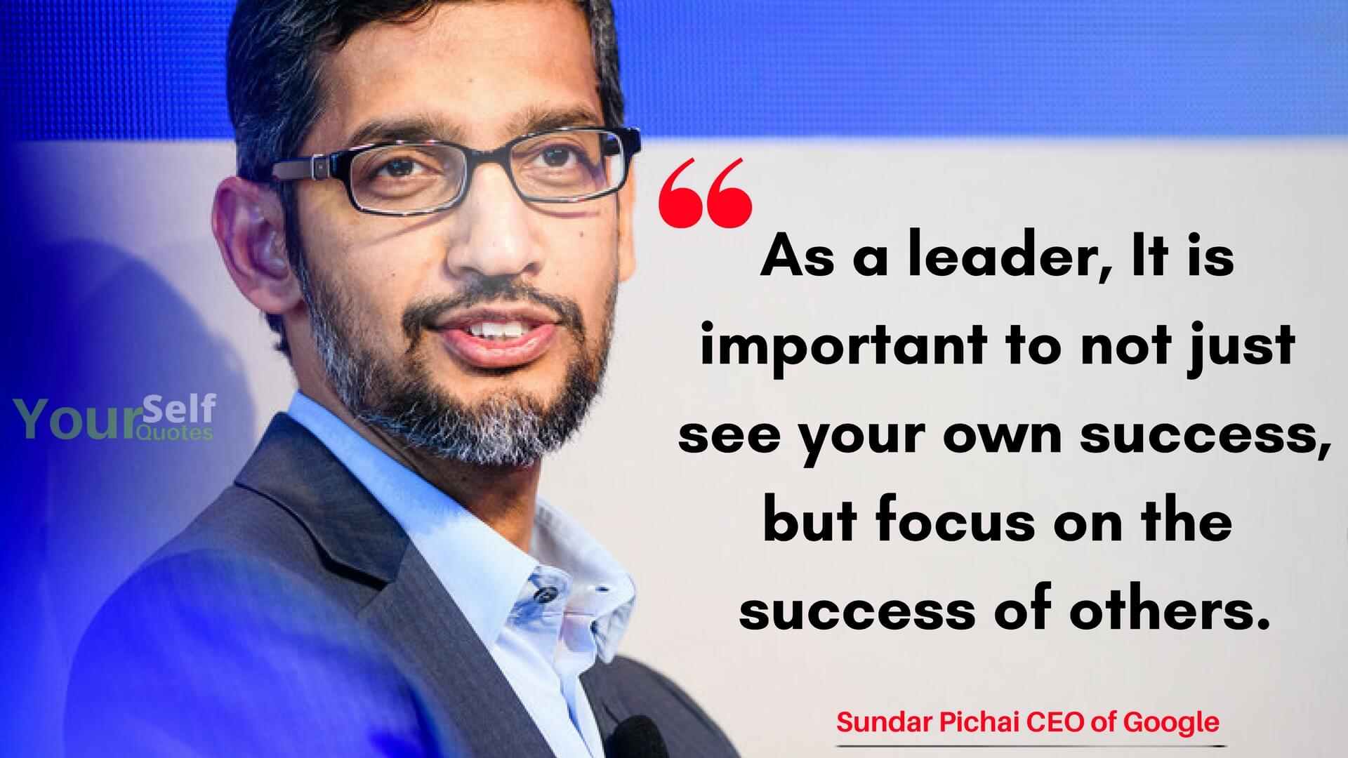 Sundar Pichai Quotes On Success - Sundar Pichai Quotes On Life - HD Wallpaper 