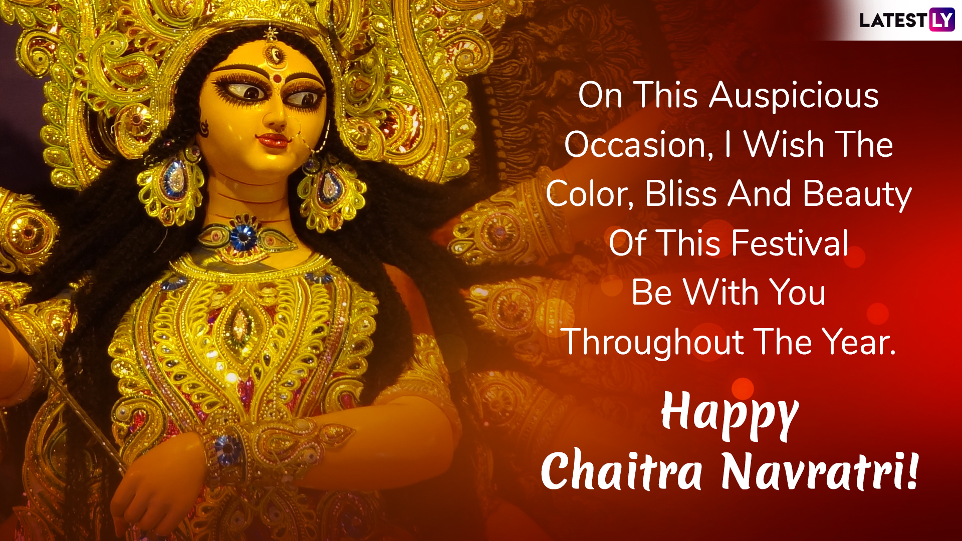 Happy Chaitra Navratri 2019 - HD Wallpaper 