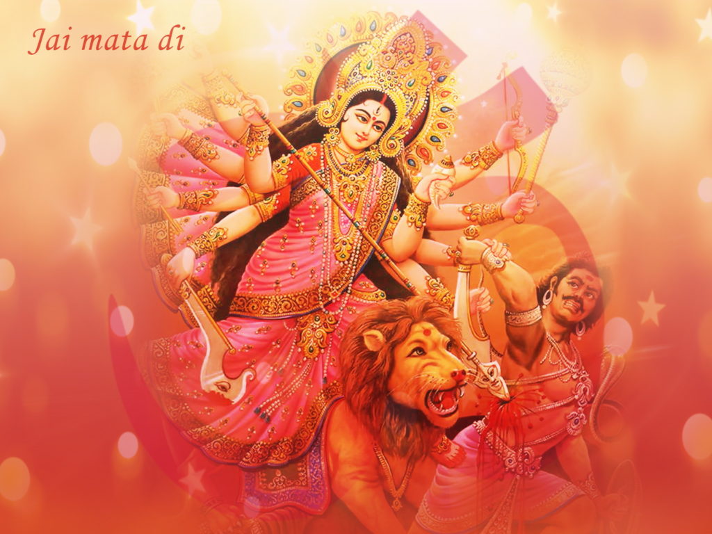 Happy Navratri Image Download - HD Wallpaper 