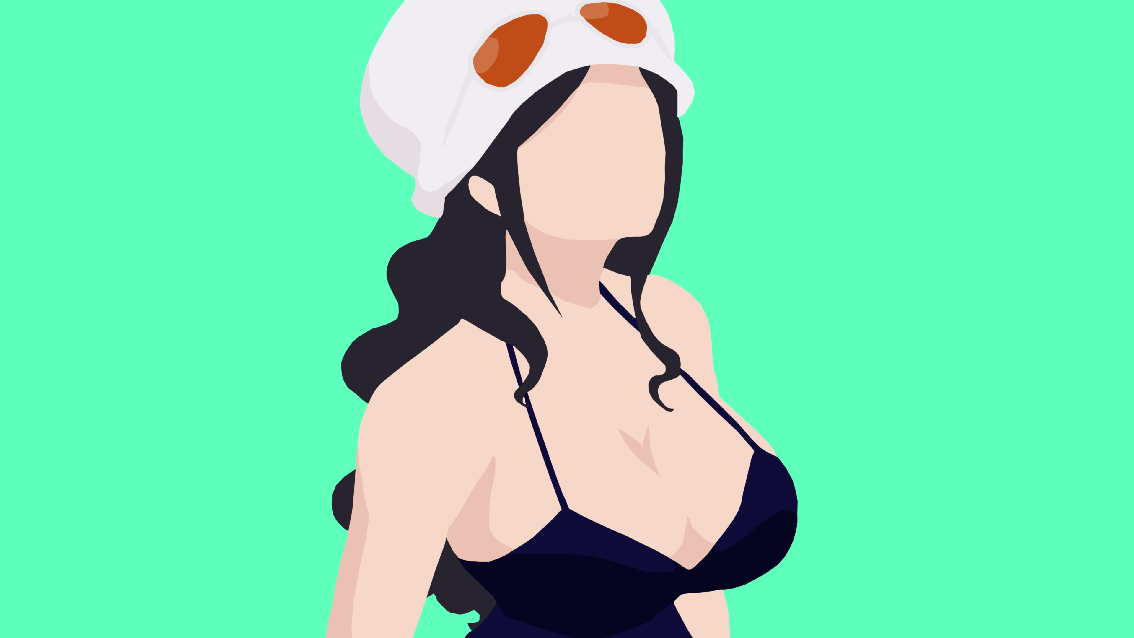 One Piece Minimalist Wallpaper 4k - HD Wallpaper 