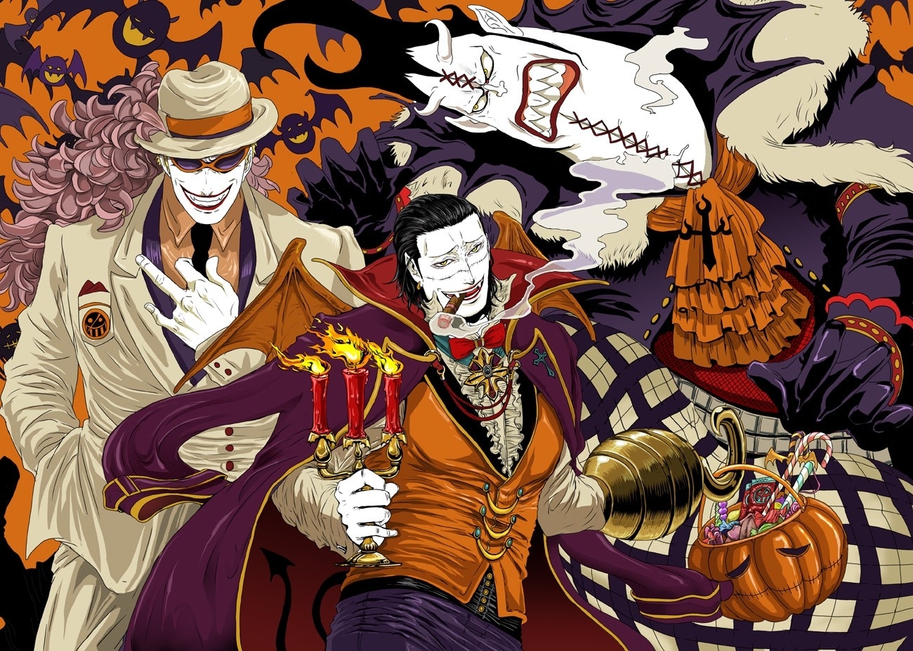 Crocodile One Piece Halloween 1300x927 Wallpaper Teahub Io