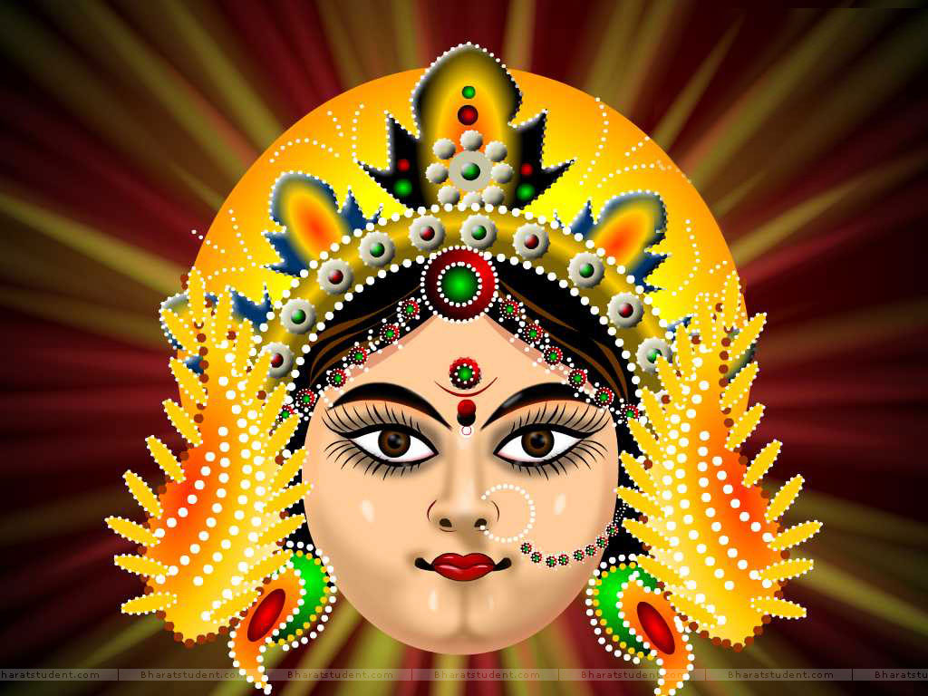 Navratri Wallpapers, Free Navratri Wallpapers - Goddurga - HD Wallpaper 