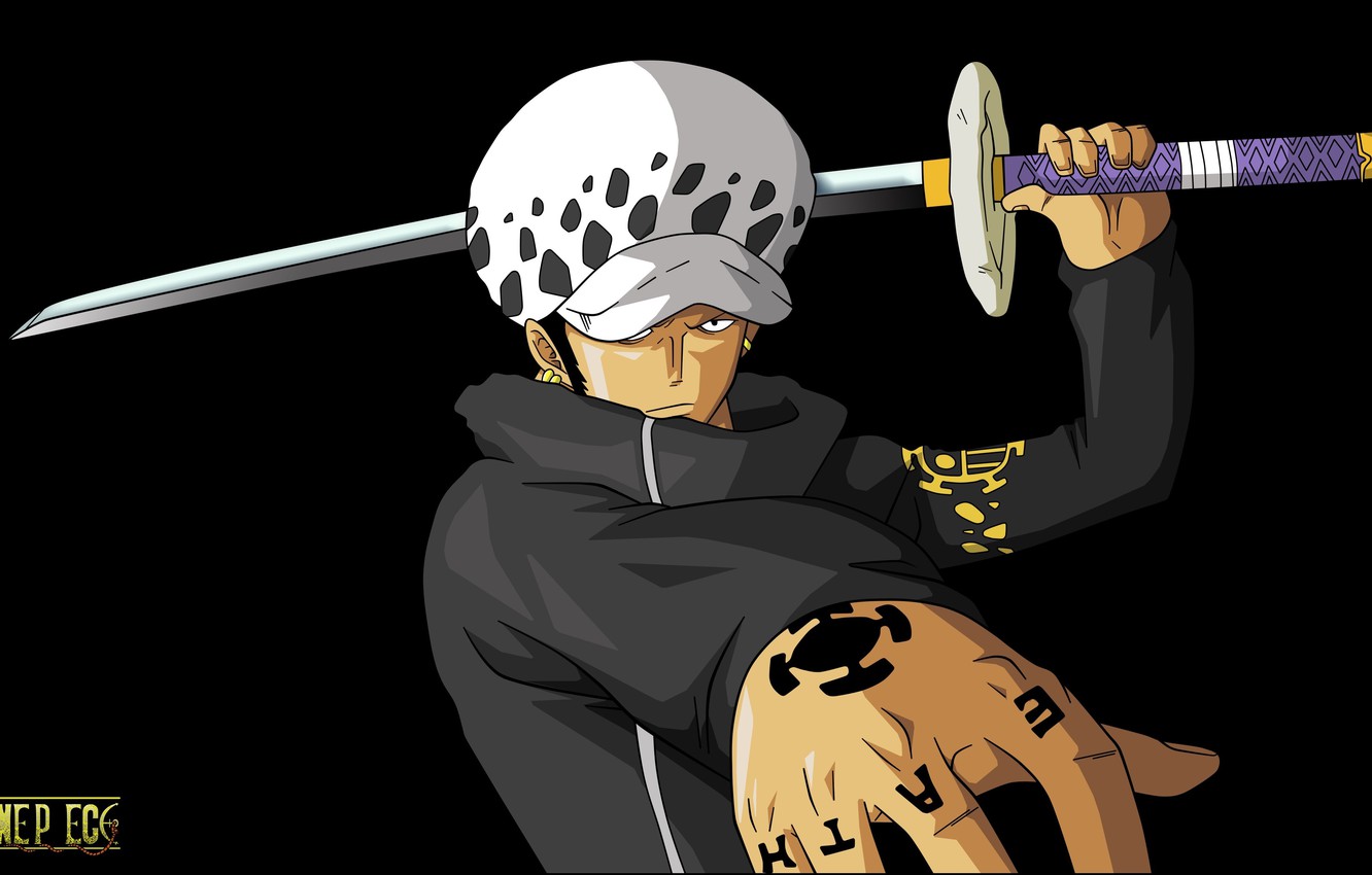 Photo Wallpaper Sword, Game, One Piece, Pirate, Anime, - Trafalgar Law One Piece Png - HD Wallpaper 